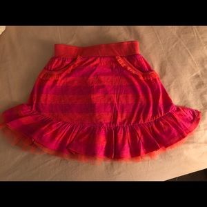 Size 6 striped Disney Skirt/skort