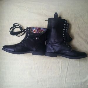 MARVEL COMIC COMBAT BOOTS