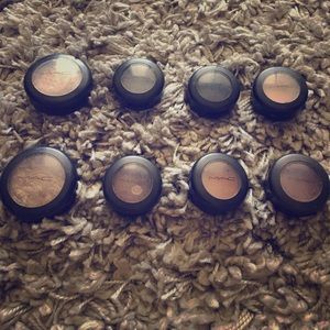 MAC eye shadows