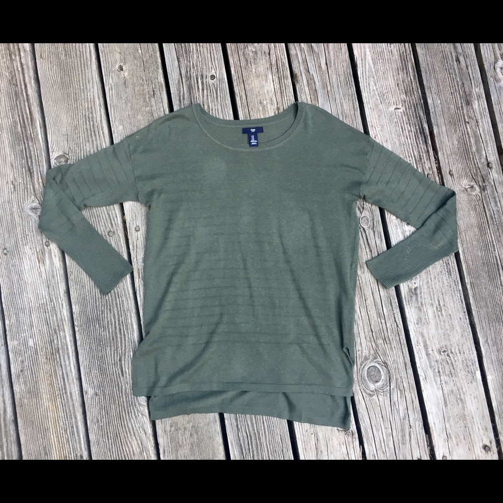 Mossy Green Gap Sweater