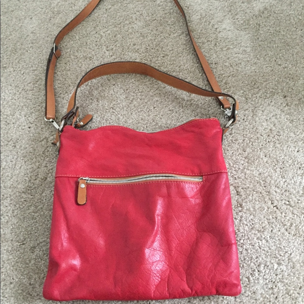 Original Italian Leather Cross Body Bag
