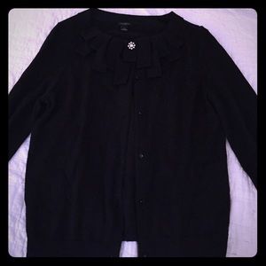 Black Wool Ann Taylor cardigan