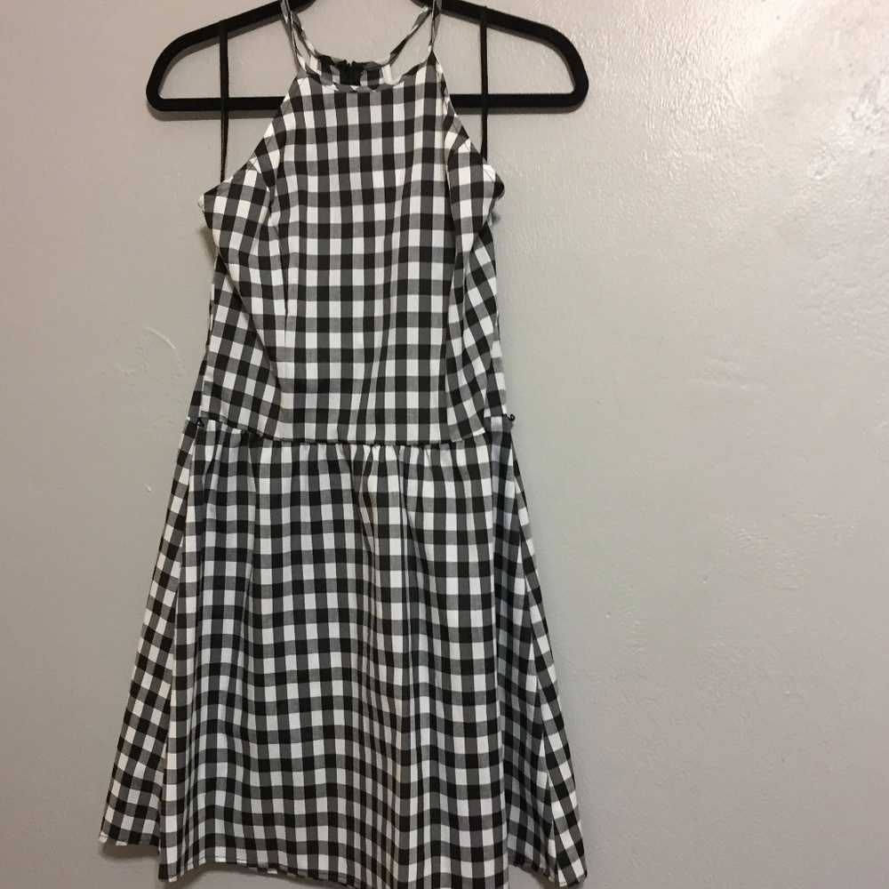 Black and White Sun Dress