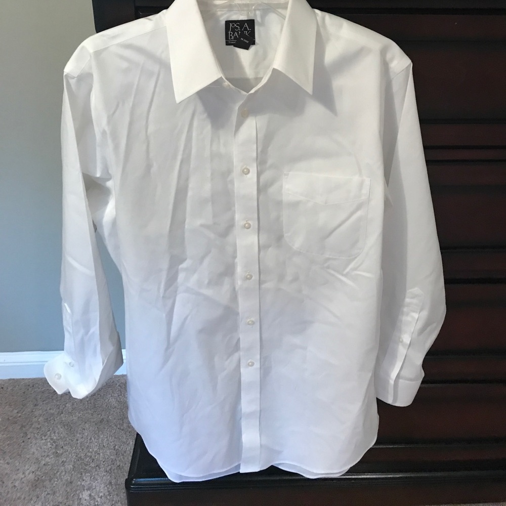 Jos.A.Bank white dress shirt