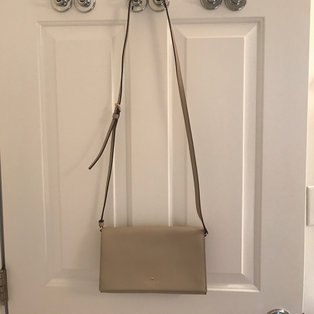 *Authentic* Kate Spade Beige Crossbody