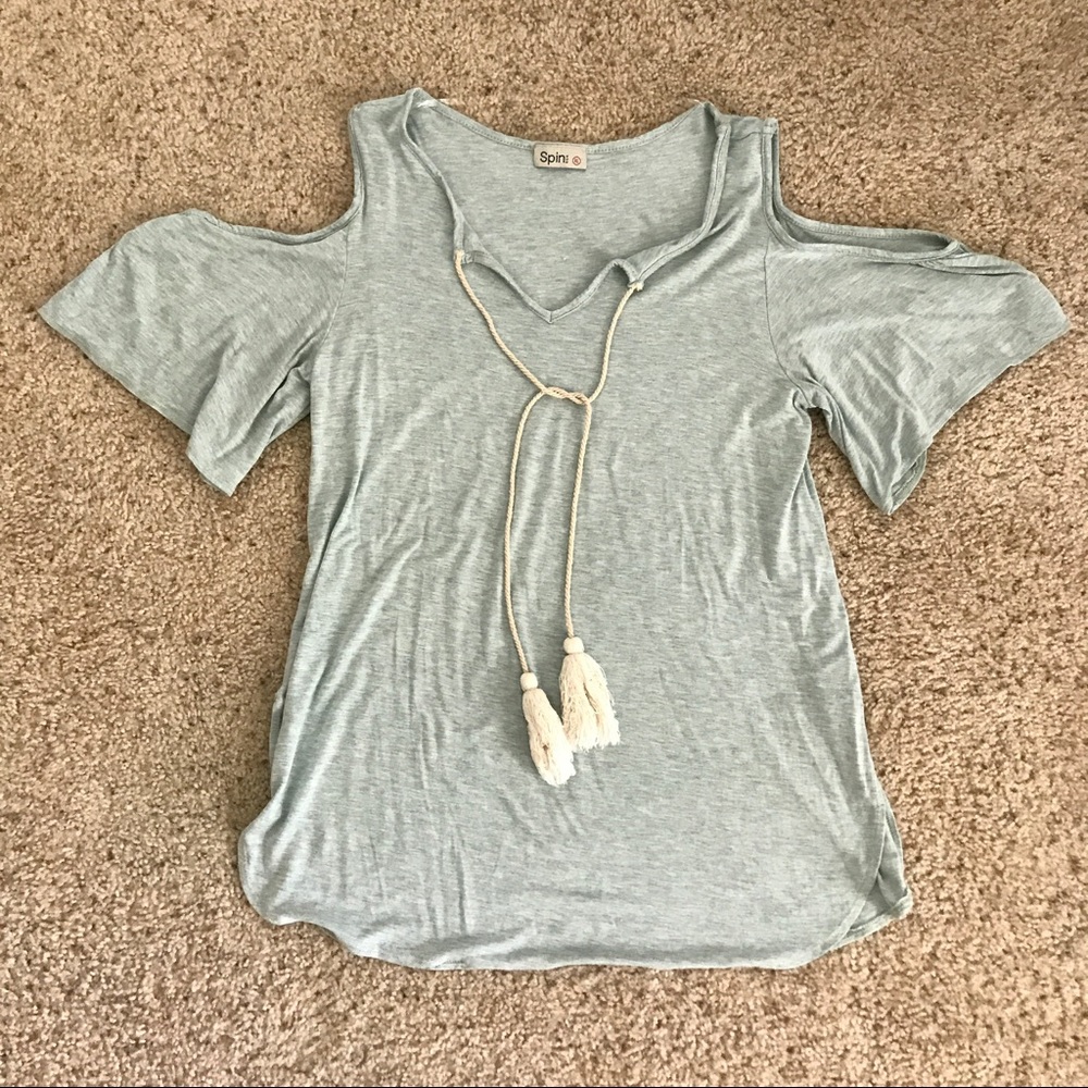 Cold Shoulder Tunic