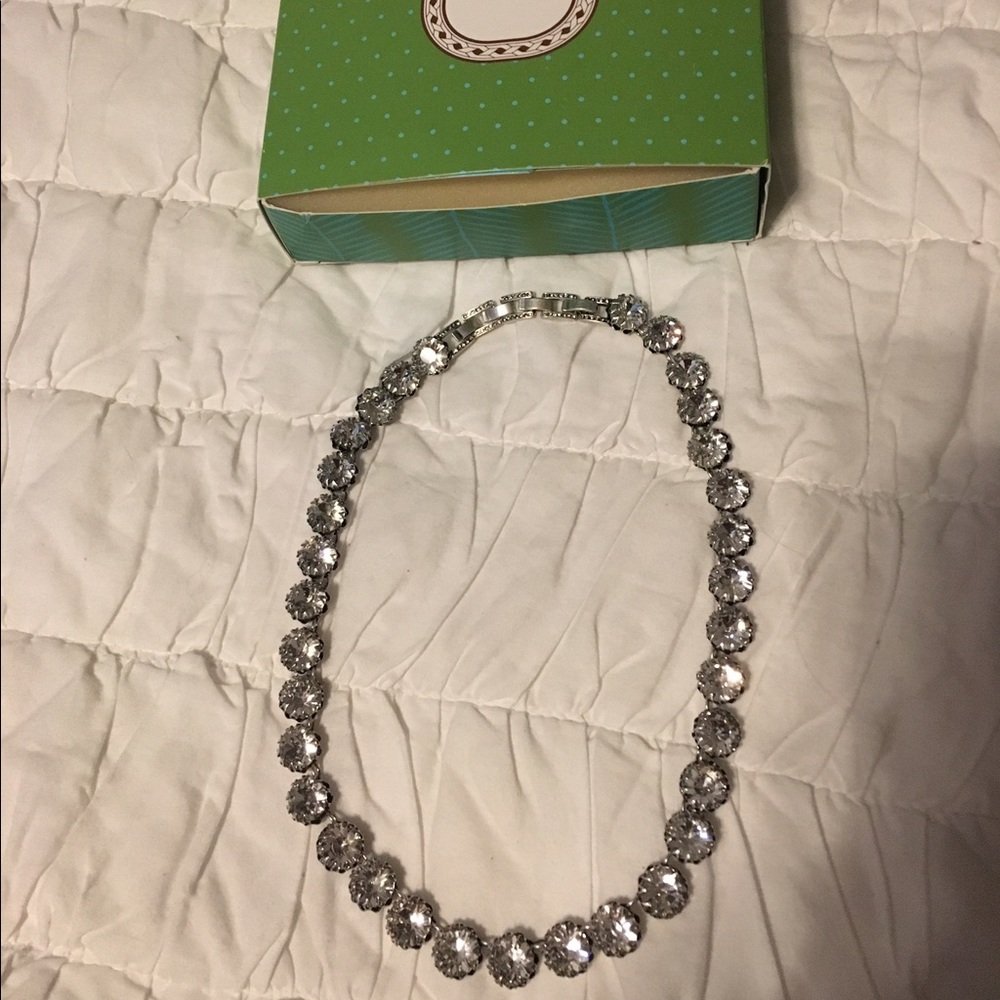 Stella & Dot Vintage Crystal Necklace