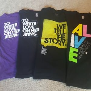 Bundle 4 TWLOHA Shirts