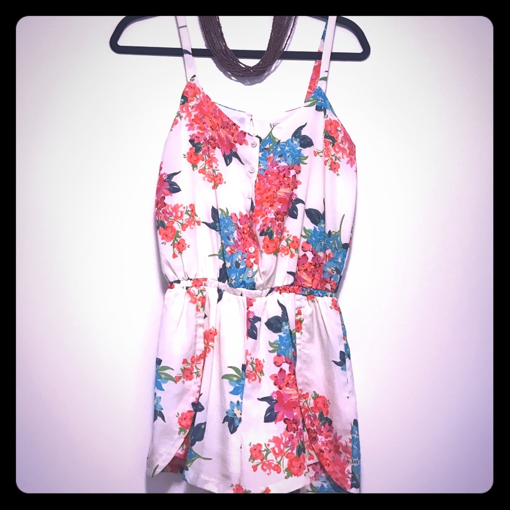 Lucca Couture Floral Romper