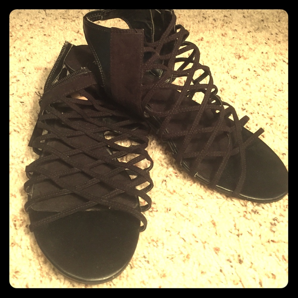 Nine West sandals.