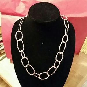 Daisy Fuentes Rose Gold Necklace & Earrings Set
