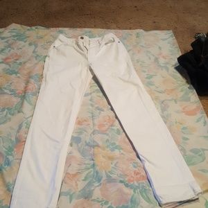 White jeans