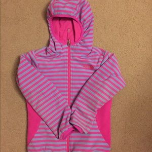 Girls Northface reversible jacket