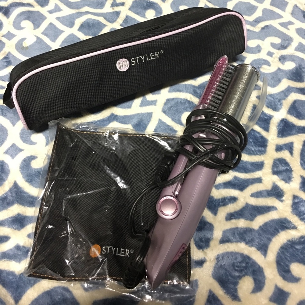 Pink "InStyler" hair tool!