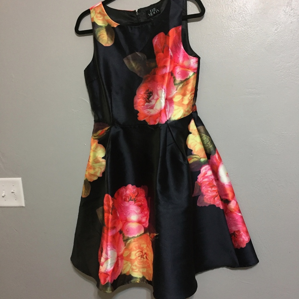 Floral Print Cocktail Dress