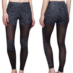 Lululemon Mesh Leggings 6 NWT