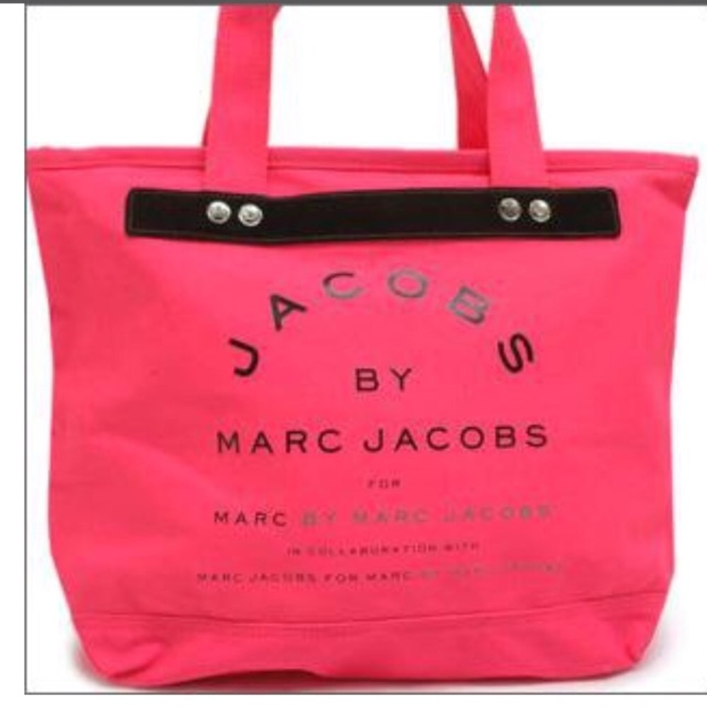 Mack Jacobs canvas tote bag