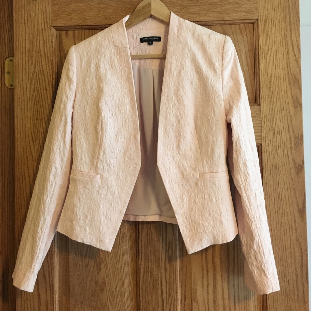 Blush Pink blazer