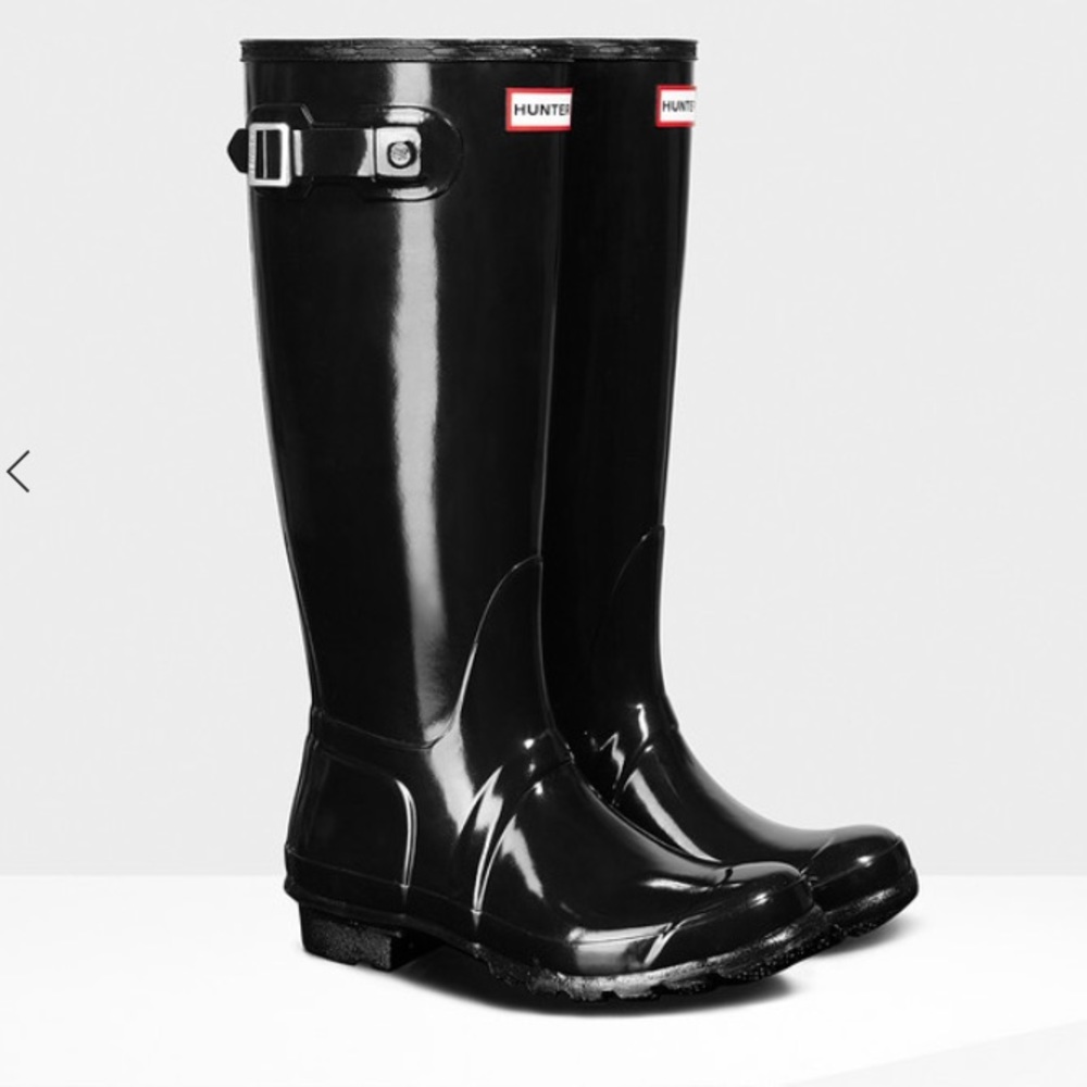 Original tall gloss hunter boots