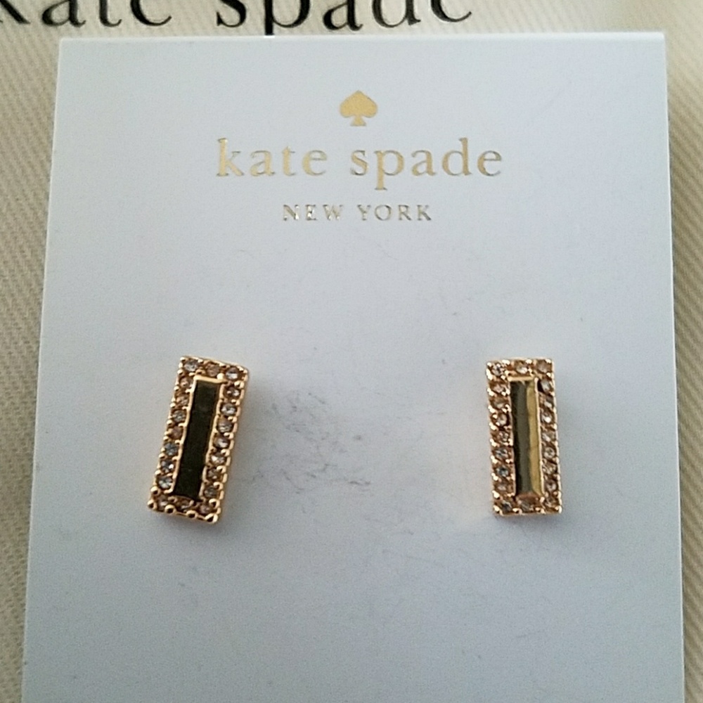 GIFTED/ NOT FOR SALE /Nwt Kate Spade gold earrings