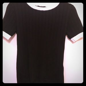 Business casual ribbed t-shirt/blouse