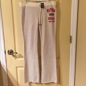 Abercrombie & Fitch tan sweat pants