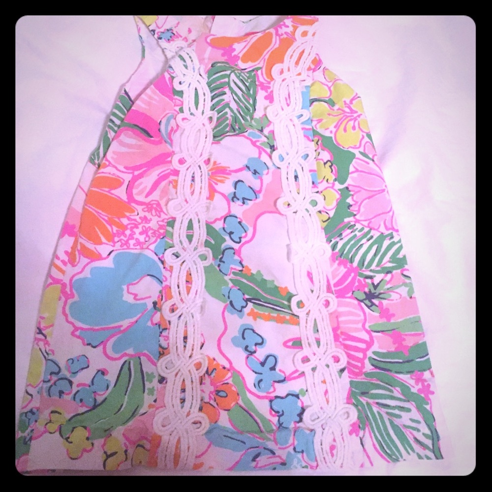 Lilly for Target 3T rare nosey posey shift dress