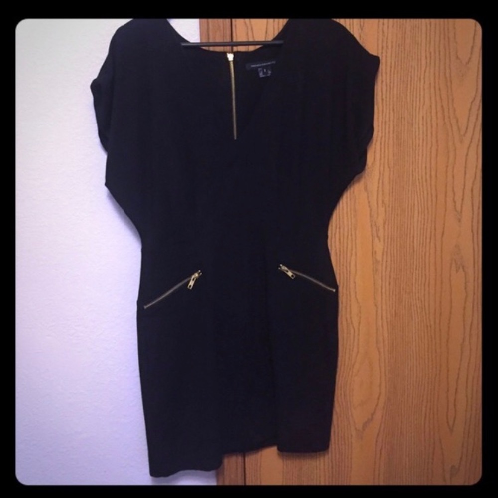 French Connection black mini dress