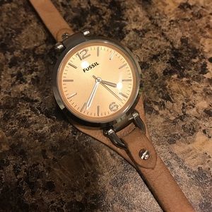 Fossil Watch (Tan)