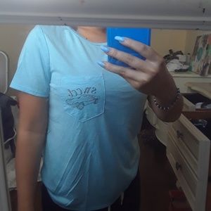 Blue t shirt