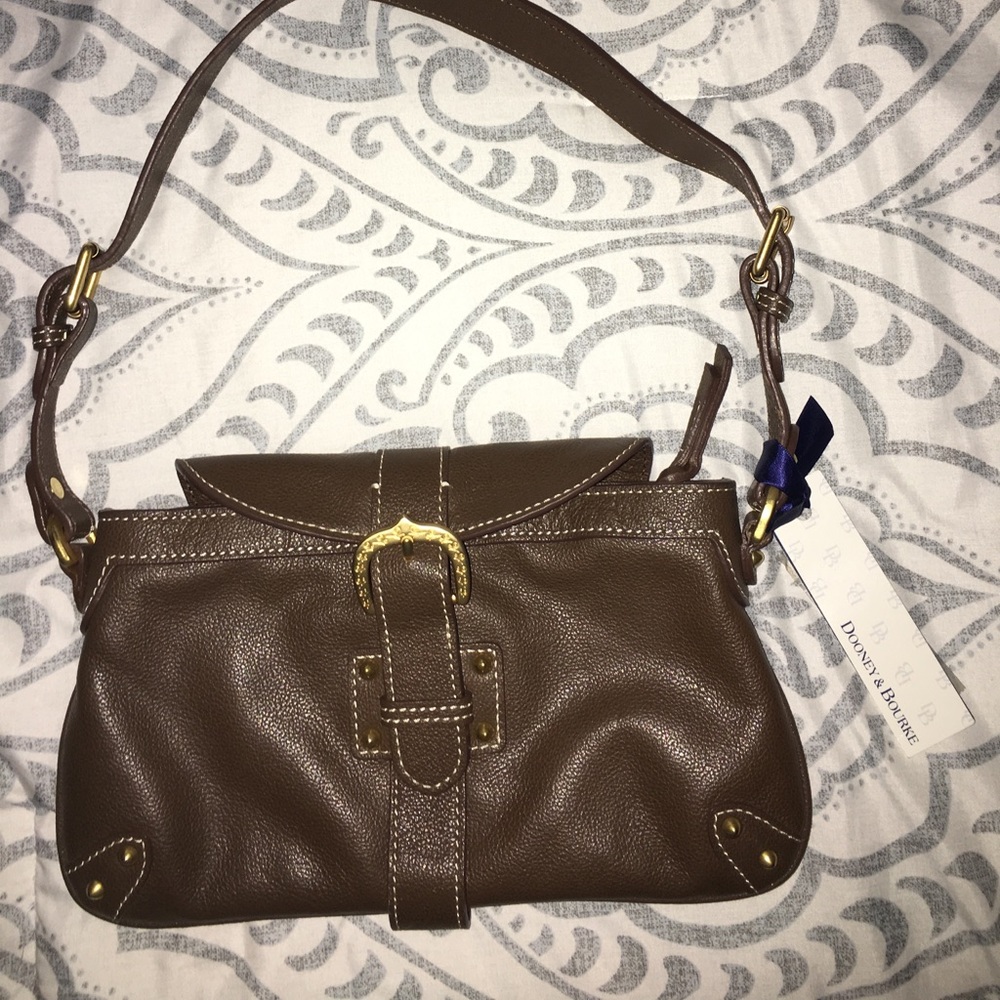 Dooney & Bourke Brown Leather Purse