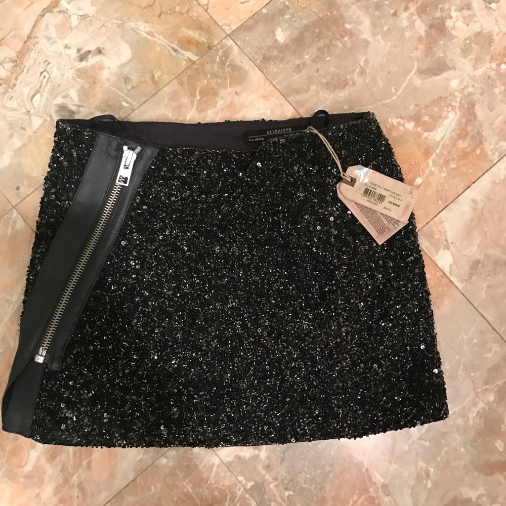 All Saints mini skirt