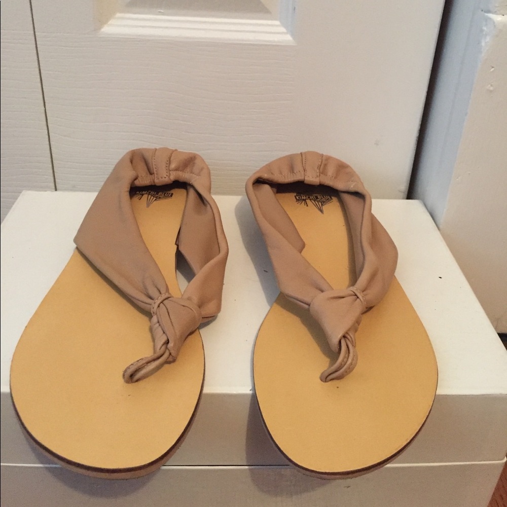 Kimchi blue nude sandals size 9