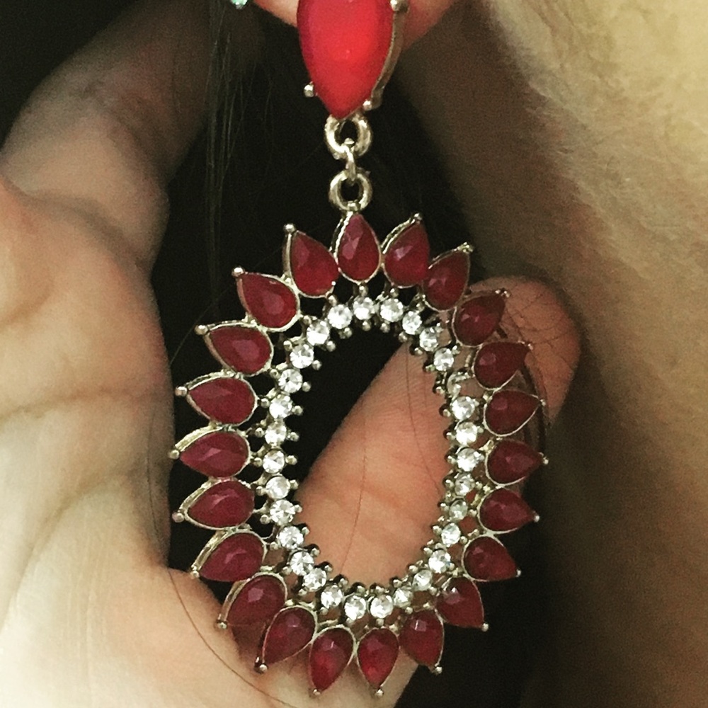 Red Earrings