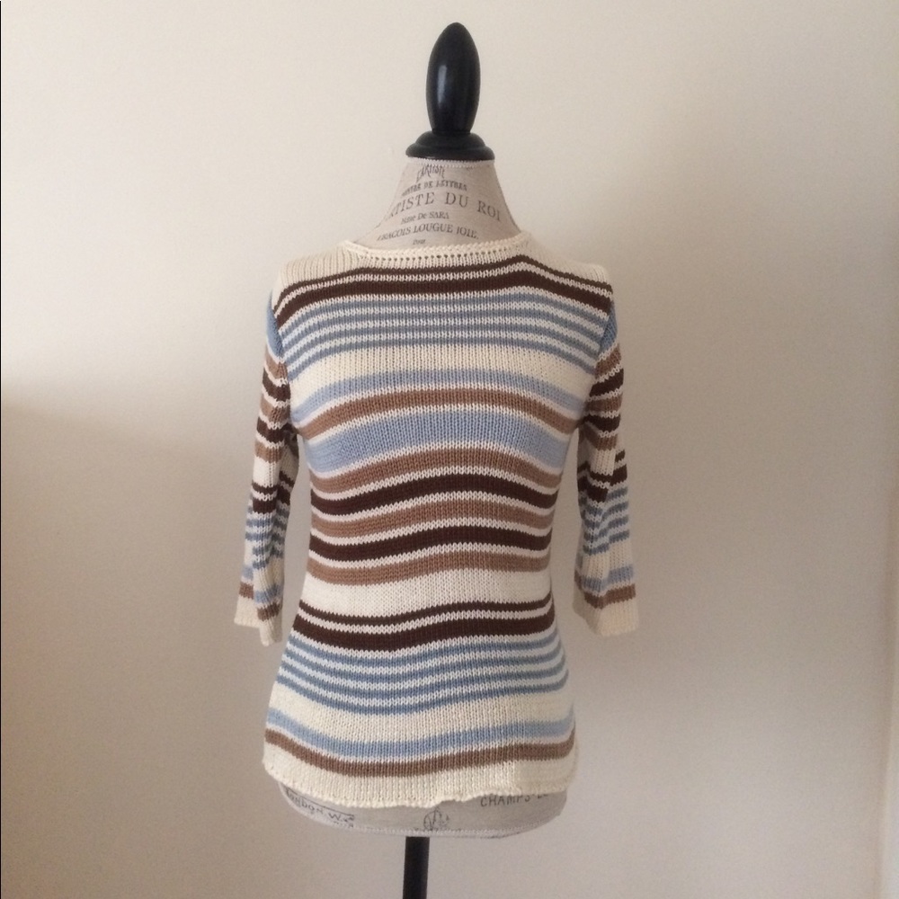 Yessica Striped Sweater Size S