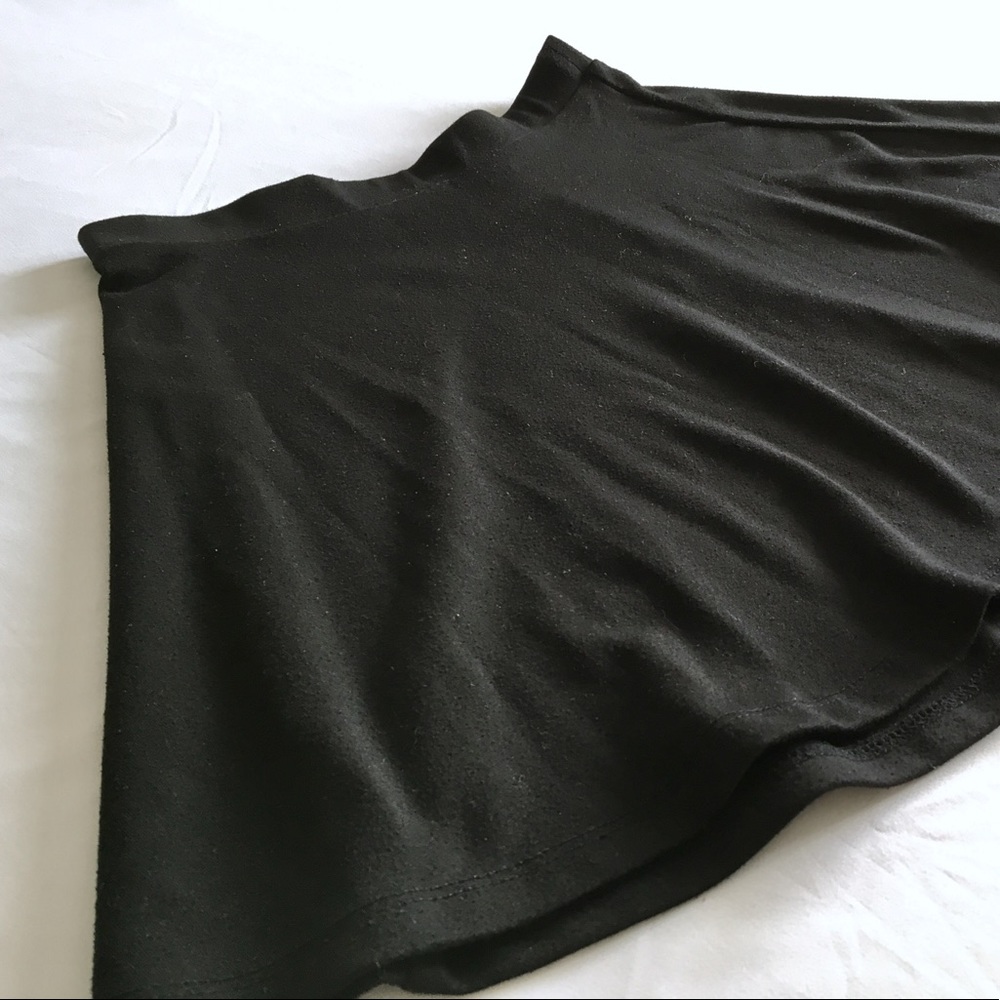 Black Skater Skirt