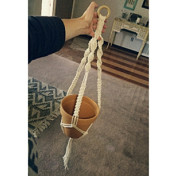 (Making More) Macrame Plant Hanger - Picture 3 of 3