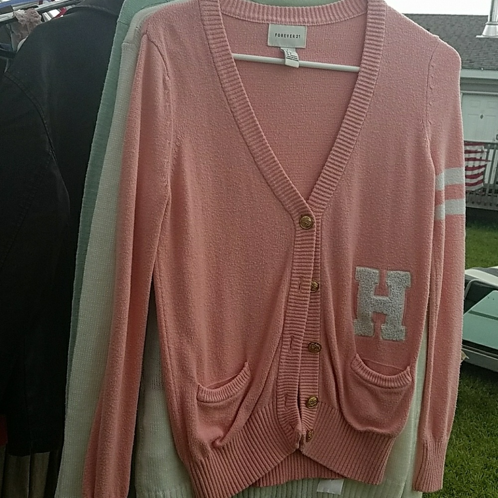 Monogrammed Cardigan