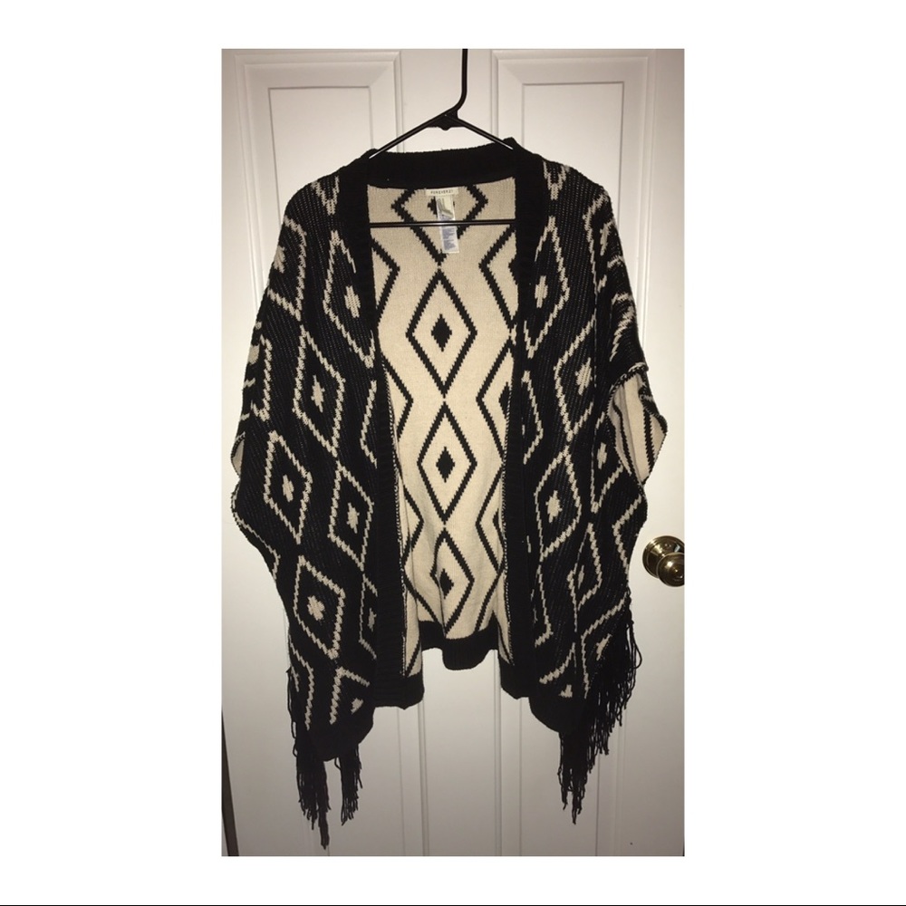 Fringe cardigan