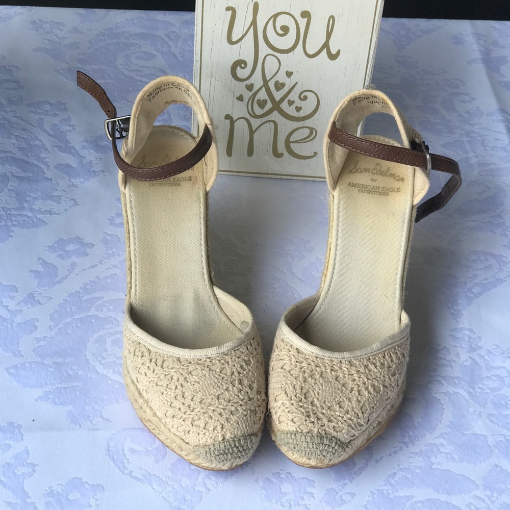 Sam Edelman for American Eagle Espandrilles sz 6