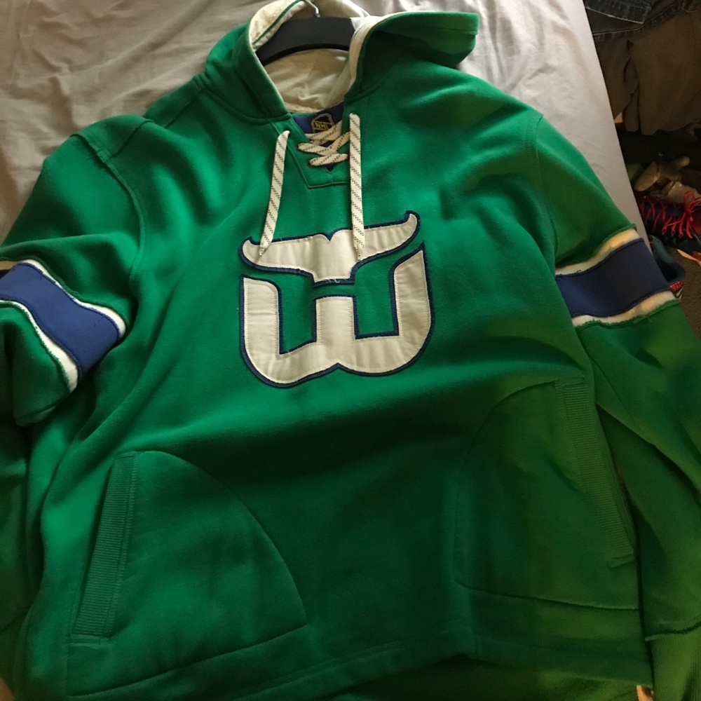 NHL Hartford Whalers jersey sweatshirt