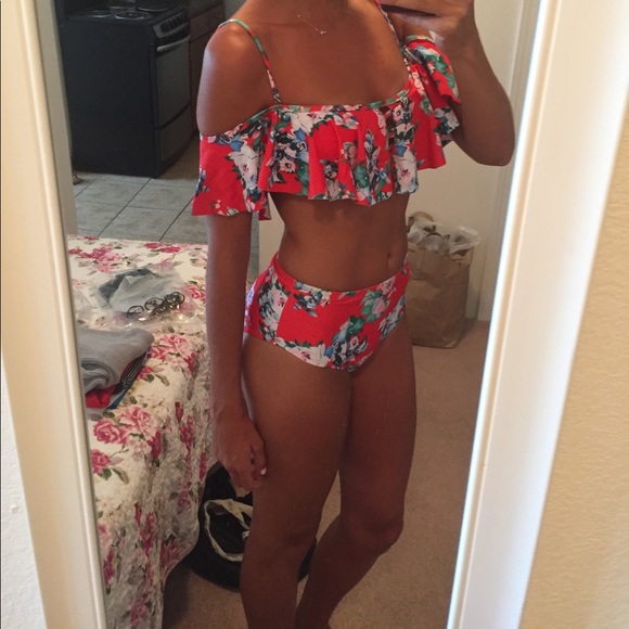 High waisted floral bikini - Picture 5 of 5
