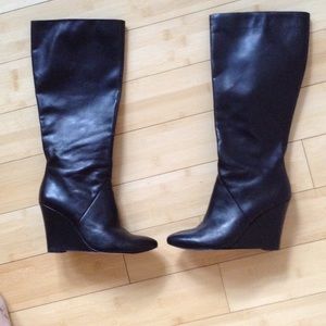 Ann Taylor Claudia Wedge boots