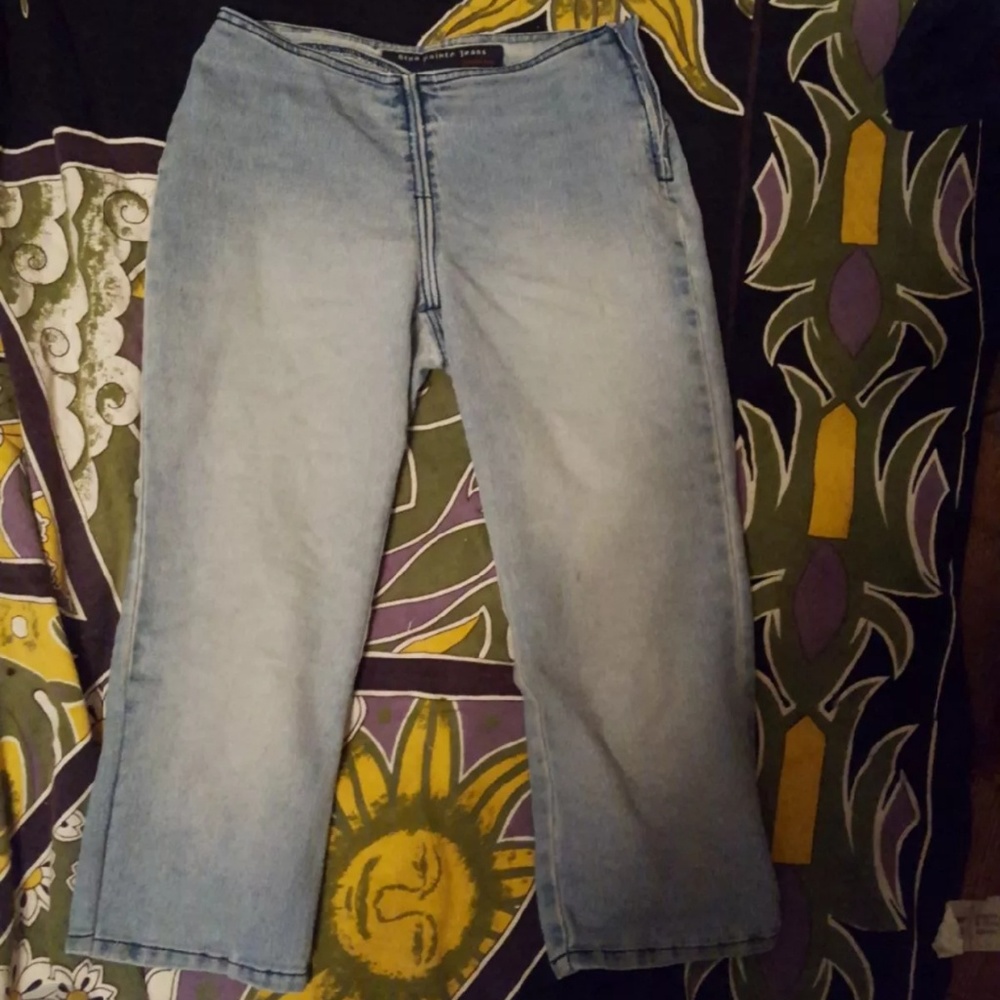 High waist mom jeans