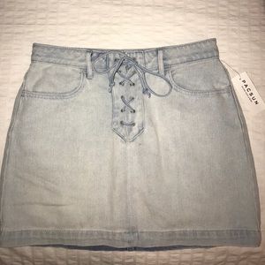 NWT Kendall & Kylie Jean Skirt
