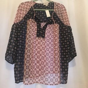 NWT Loft Floral Blouse