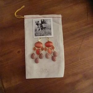 Anthro Chandelier earrings