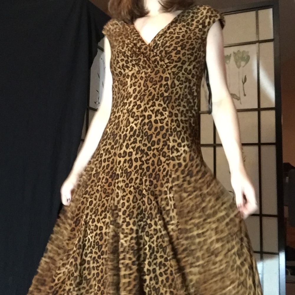 Ralph Lauren cheetah dress