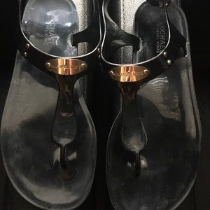Michael Kors jelly sandals