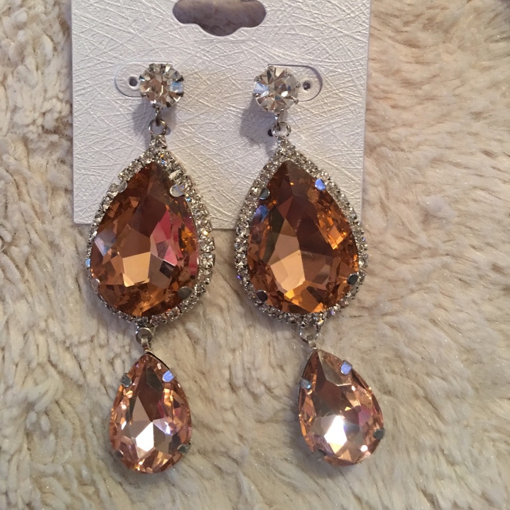 Beautiful elegant earrings